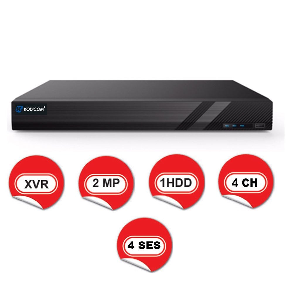 KODİCOM KD-2704TS-C 4 KANAL XVR KAYIT CİHAZI
