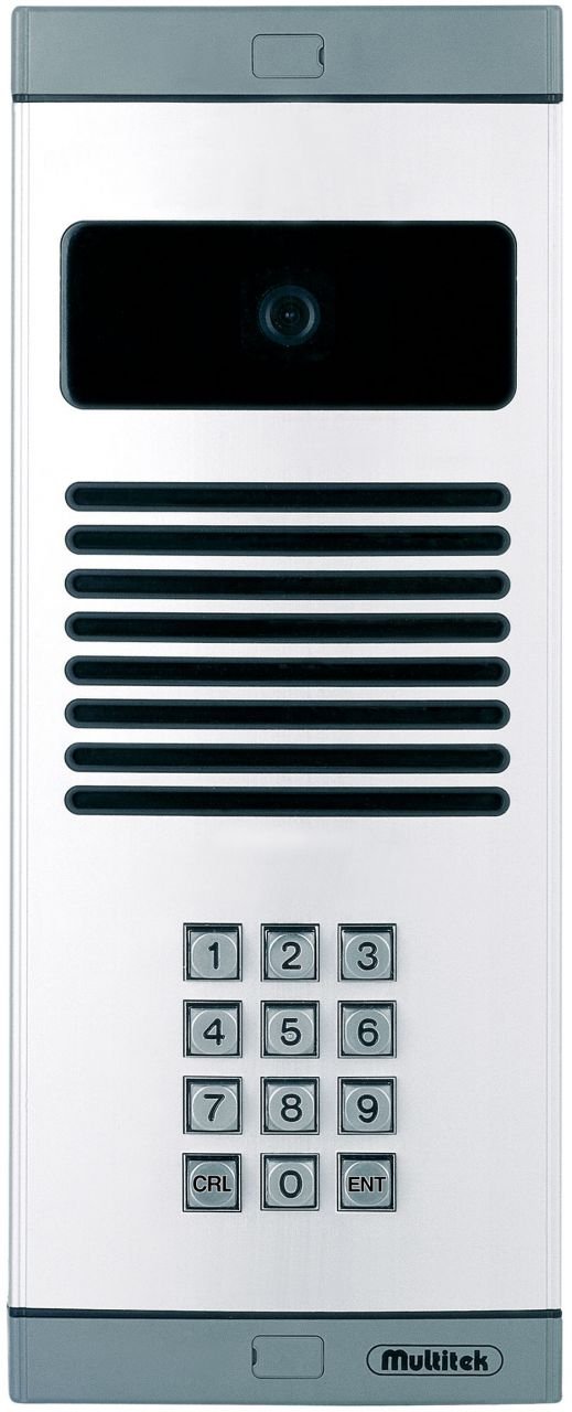 MULTITEK DYF05 (renkli) Kameralı, tuş takımlı, isimlikli kapı