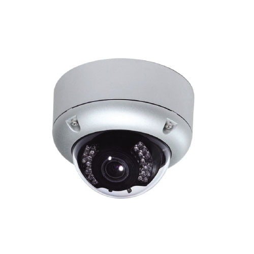 3 Mega-pixel Vandalproof & Weatherproof WDR IP IR Dome Kamera
