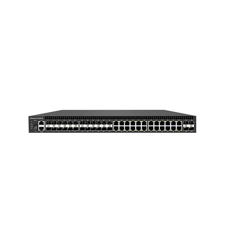 24 Port Gigabit SFP Layer3 Yönetilebilir 10G Switch